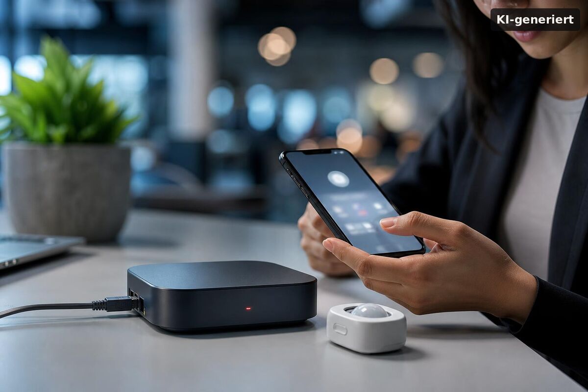 Illustration KI-generiert: Upgrade check: Hue Bridge Pro for offline devices and pairing failures