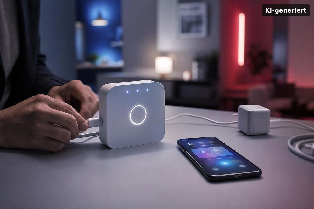 Illustration KI-generiert: Hue Bridge Pro worth it? Price, benefits and who should upgrade