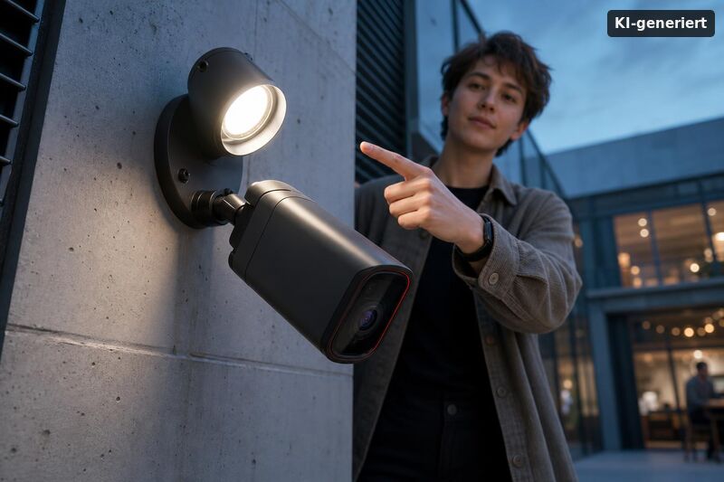 SwitchBot 2K Outdoor Spotlight Camera with AI Detection